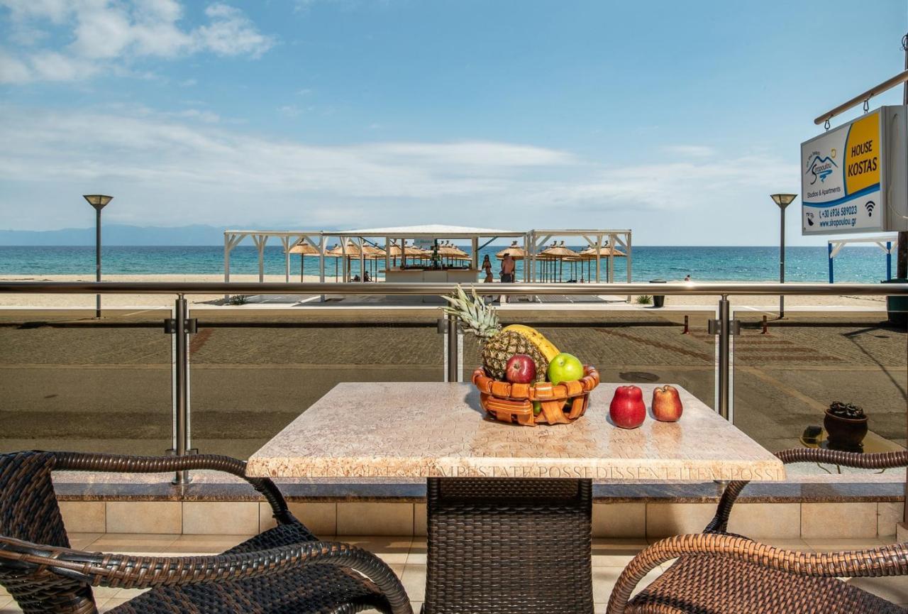 סארטי House Kostas On The Beach מראה חיצוני תמונה